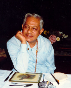 Gururaj at Dinner