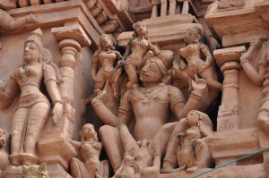 Sex statue in temple